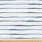 Ambesonne Harbour Stripe Fabric by the Yard, Abstract Brushstroke Nautical Ocean Horizontal Lines Soft Picture, Decorative Fabric for Upholstery and Home Accents, 3 Yards, Pale Slate Blue White